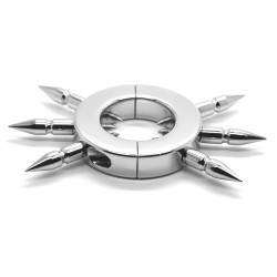 Ball Stretcher Weight with Crotch Spikes