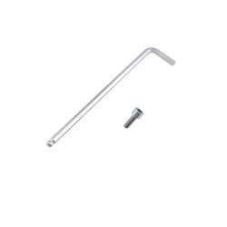 Spare allen key and bolt