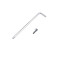 Spare allen key and bolt